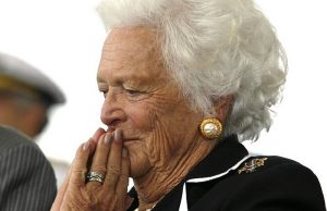 A los 92 años muere ex primera dama de EEUU Barbara Bush