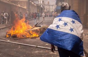 Intensa jornada de protestas en Honduras